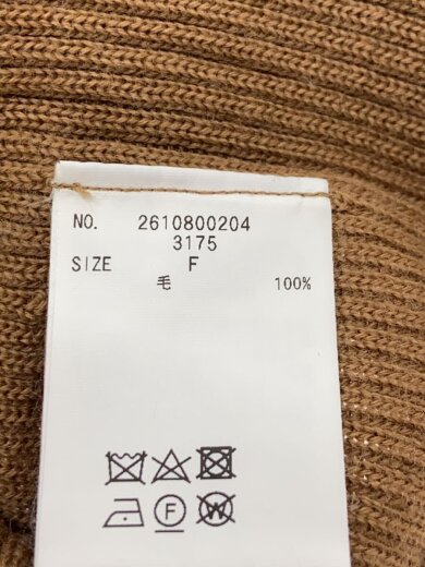 商品画像：ニット・セーター(薄手)/FREE/ウール/CML/261800204 4