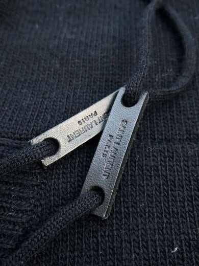 商品画像：ニット・セーター(厚手)/XS/ウール/BLK/無地/331083 7