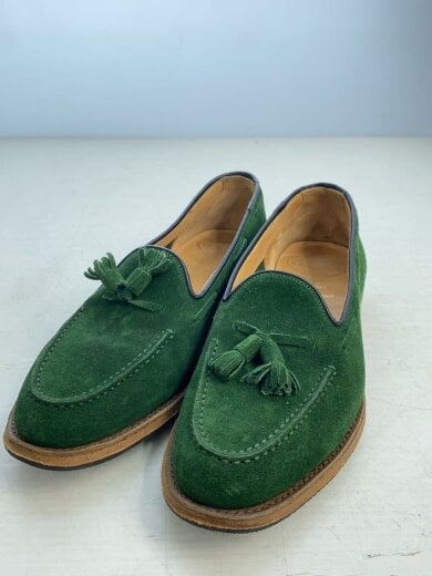 商品画像：ドレスシューズ/--/GRN/スウェード/タッセル 2