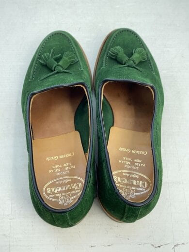 商品画像：ドレスシューズ/--/GRN/スウェード/タッセル 3