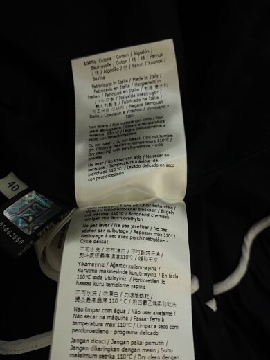 商品画像：半袖ワンピース/40/コットン/GRY/無地/PR12-18-461 6