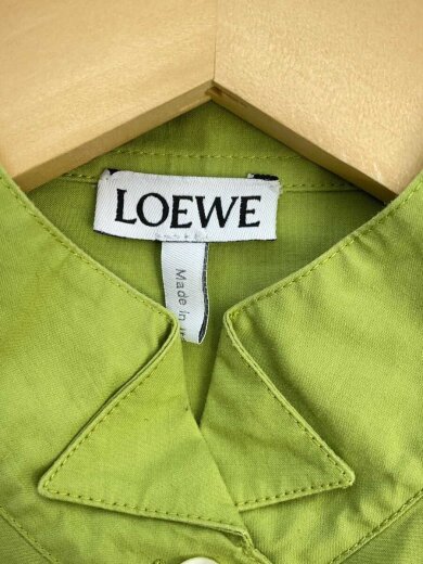 商品画像：シャツワンピース/36/コットン/GRN/無地/S359Y09X77 3