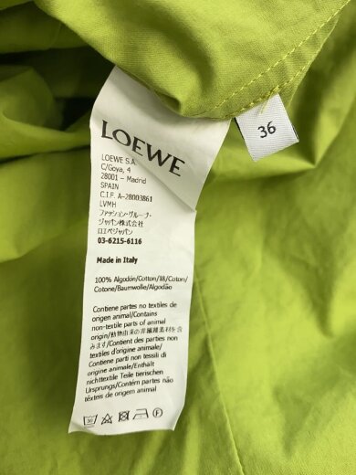 商品画像：シャツワンピース/36/コットン/GRN/無地/S359Y09X77 4