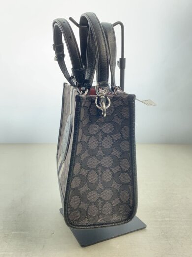 商品画像：ハンドバッグ/キャンバス/BLK/総柄/CQ878 2