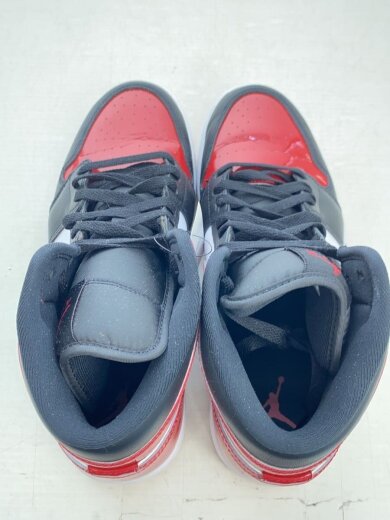 商品画像：エア ジョーダン 1 MID SE/27cm/RED/エナメル 3