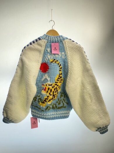 商品画像：KNIT SOUVENIR JACKET/ニット・セーター(厚手)/48/アクリル/BLU/AZ242CK4070 2