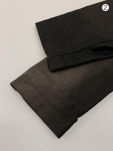 商品画像：コート/40/コットン/BLK/無地/モールスキン/フェード有// 4