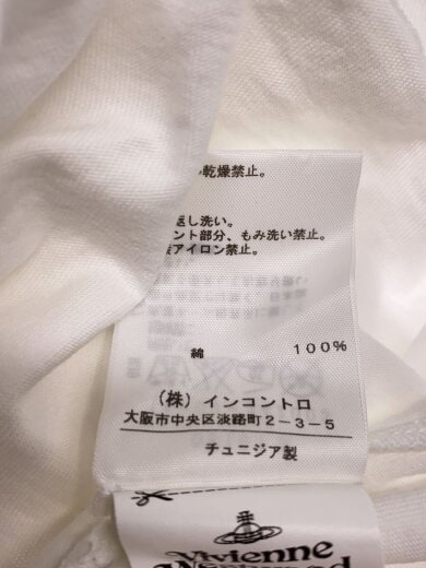 商品画像：Tシャツ/M/コットン/WHT/無地// 4