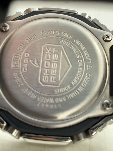 商品画像：クォーツ腕時計_G-SHOCK/デジアナ/ラバー/GRY/BLK 3