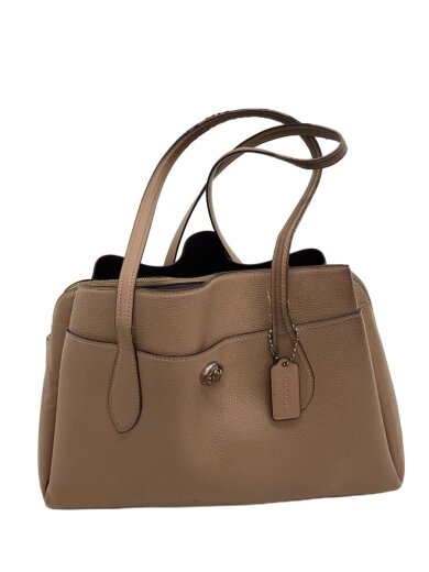 商品画像：COACH/ハンドバッグ/レザー/BEG/88340/ローラ キャリーオール 1