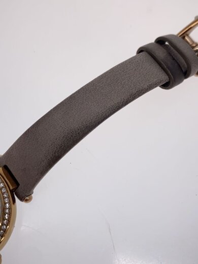 商品画像：COACH/クォーツ腕時計/アナログ/レザー/WHT 7