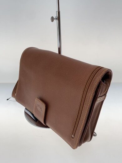 商品画像：セカンドバッグ/レザー/BRW 2
