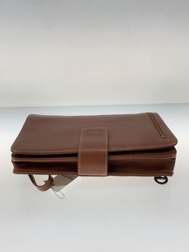 商品画像：セカンドバッグ/レザー/BRW 4