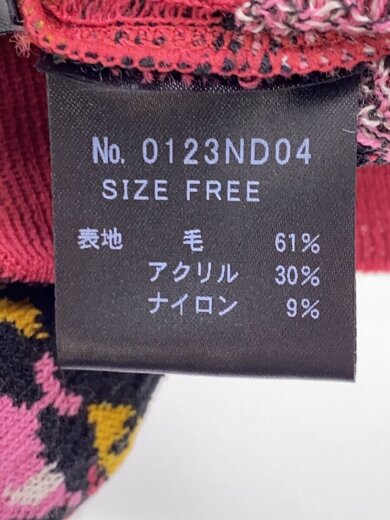 商品画像：カーディガン(薄手)/FREE/ウール/PNK/0123ND04/キャットカーディガン/タグ付き 4