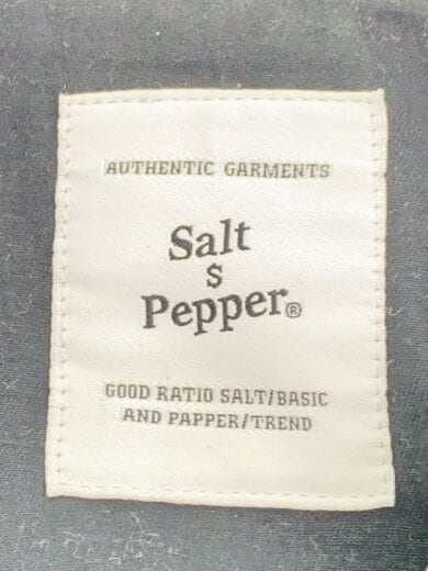 画像：Salt&Pepperレザージャケット・ブルゾン/L/羊革/BLK/793-49500013