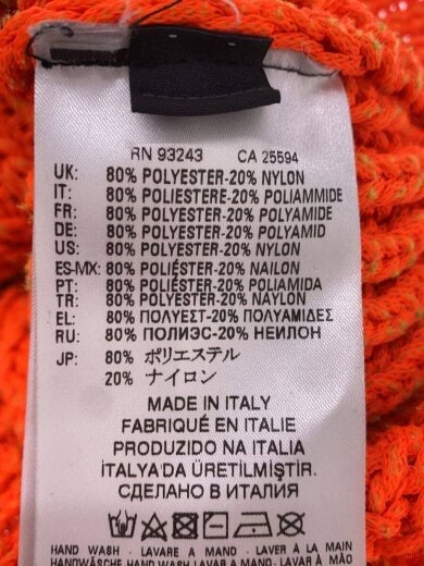 商品画像：ダメージ加工ルーズニット/ニット・セーター(厚手)/XS/ポリエステル/ORN 4