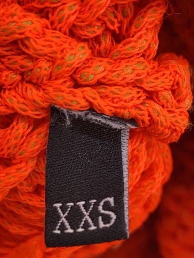 商品画像：ダメージ加工ルーズニット/ニット・セーター(厚手)/XS/ポリエステル/ORN 5