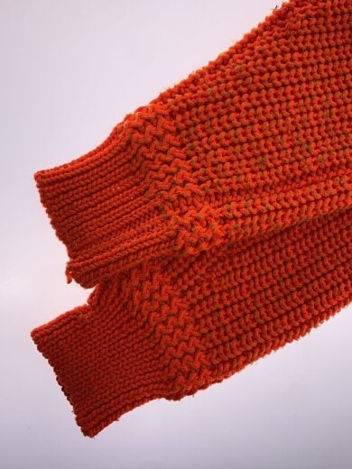 商品画像：ダメージ加工ルーズニット/ニット・セーター(厚手)/XS/ポリエステル/ORN 6