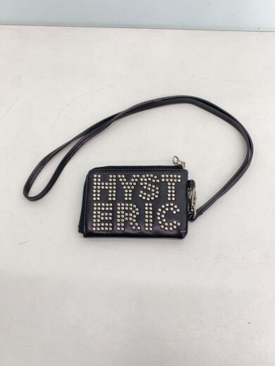 商品画像：財布/レザー/BLK/総柄/レディース 1