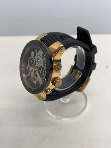 商品画像：自動巻腕時計/アナログ/BLK/H017 2