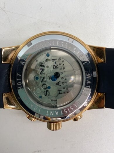 商品画像：自動巻腕時計/アナログ/BLK/H017 3