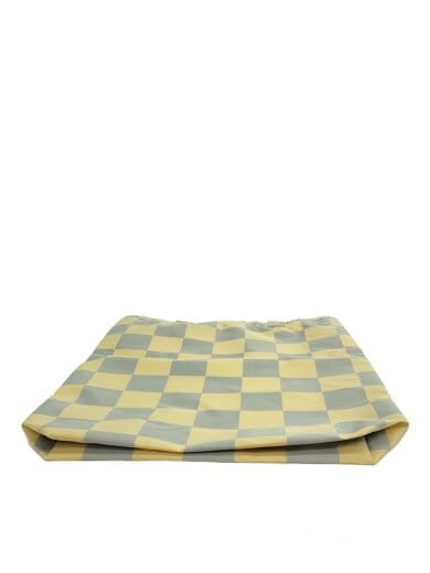 商品画像：トートバッグ/ナイロン/BEG/チェック/OP-K201-051-1-1 4