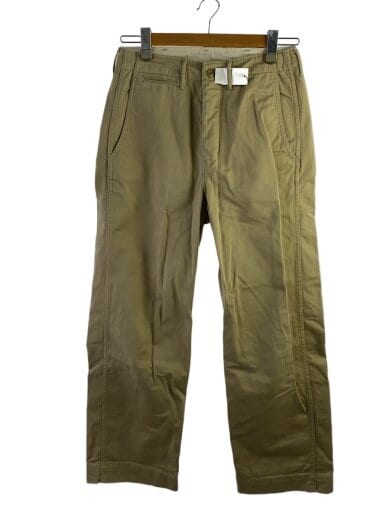 商品画像：ストレートパンツ/30/コットン/BEG/無地/1201 1