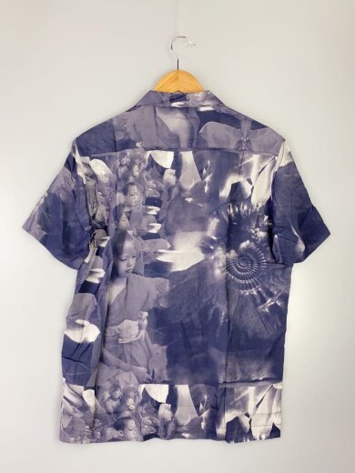 商品画像：半袖シャツ/S/レーヨン/NVY/総柄 2