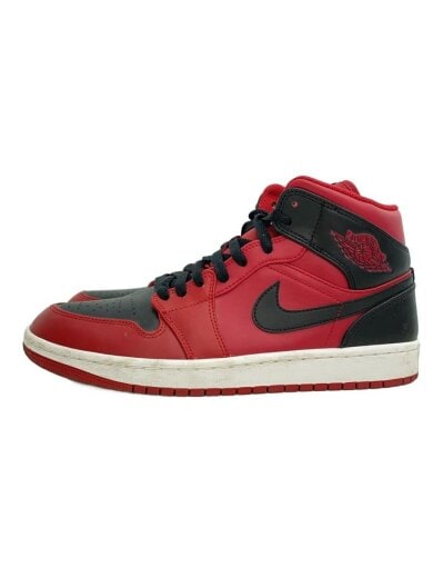 商品画像：AIR JORDAN 1 MID_エア ジョーダン 1 ミッド/27.5cm/RED// 1