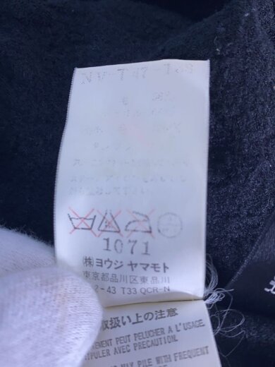 画像：YOHJIYAMAMOTO+NOIRノースリーブワンピース/3/ウール/NVY//5