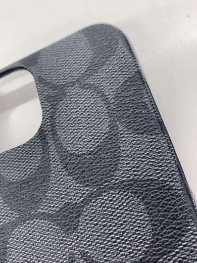 商品画像：iPhone15ケース/キャンバス/BLK/総柄/レディース/CT682 7