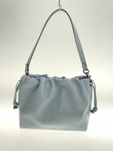 商品画像：ショルダーバッグ/レザー/BLU/無地/CT763 3