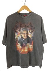 Tシャツ/×NETFLIX/地面師たち ハリソン山中/L/コットン/GRY/NEM-45210-C