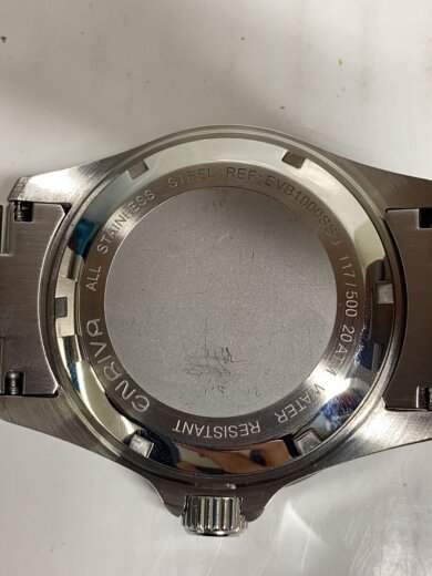 商品画像：自動巻腕時計/アナログ/ステンレス/NVY/SLV/EVB1000SSU 3