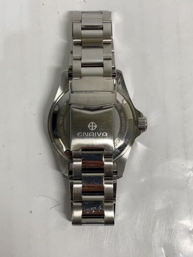 商品画像：自動巻腕時計/アナログ/ステンレス/NVY/SLV/EVB1000SSU 5