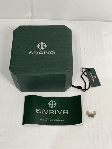 商品画像：自動巻腕時計/アナログ/ステンレス/NVY/SLV/EVB1000SSU 6