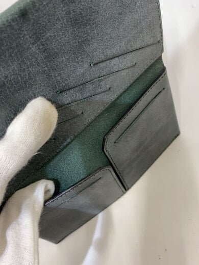 商品画像：長財布/レザー/GRN/無地/メンズ 5