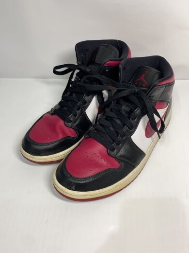 商品画像：AIR JORDAN 1 MID/エアジョーダン 1 ミッド/ブラック/554724-066/26.5cm/BL 2
