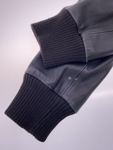 商品画像：レザージャケット・ブルゾン/S/羊革/BLK/無地/A1N001 5