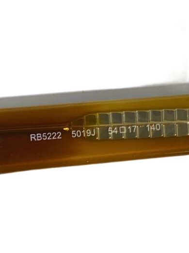 商品画像：メガネ/ウェリントン/プラスチック/BLK/CLR/RB5222 5