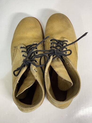 商品画像：レースアップブーツ/US7/BEG/スウェード/8167// 3