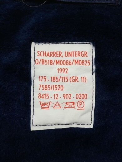 商品画像：コート/--/コットン/NVY/無地/8415-12-902-0200 3