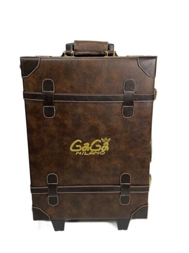 商品画像：服飾雑貨/--/BRW/メンズ/キャリーバッグ/部品剥がれ有 1