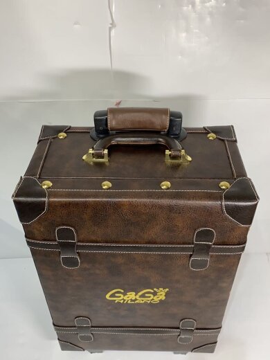 商品画像：服飾雑貨/--/BRW/メンズ/キャリーバッグ/部品剥がれ有 4