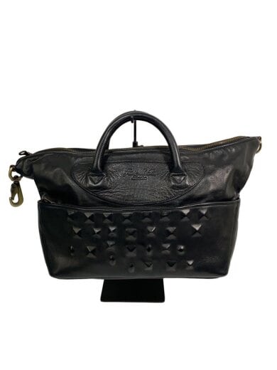 商品画像：ショルダーバッグ/レザー/BLK/無地 1