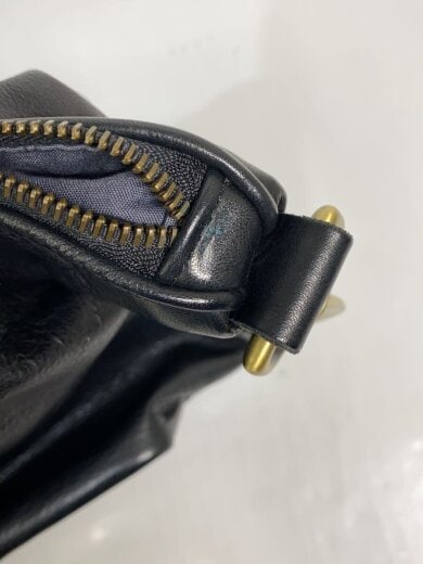 商品画像：ショルダーバッグ/レザー/BLK/無地 9