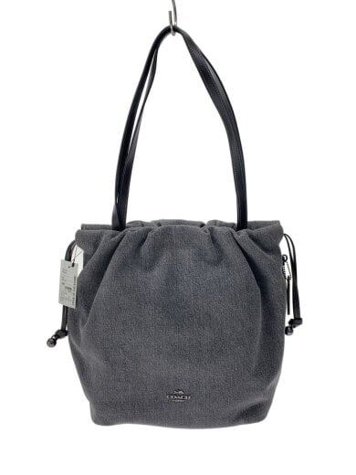 商品画像：トートバッグ/デニム/GRY/無地/CAR37 1