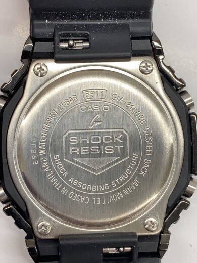 商品画像：クォーツ腕時計_G-SHOCK/デジアナ/ラバー/BLK/BLK 3