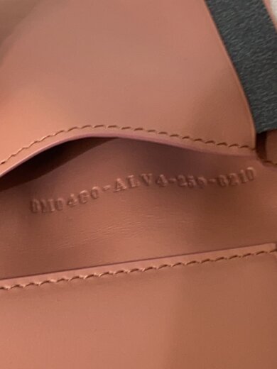 商品画像：3つ折り財布/レザー/PNK/無地/レディース/8M0480 7