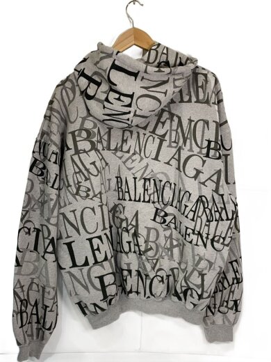 商品画像：ジップパーカー/S/コットン/GRY/モノグラム/19s 2